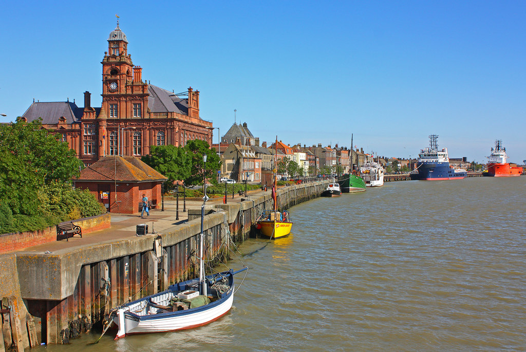 Hall Quay in Great Yarmouth - mortgage broker services