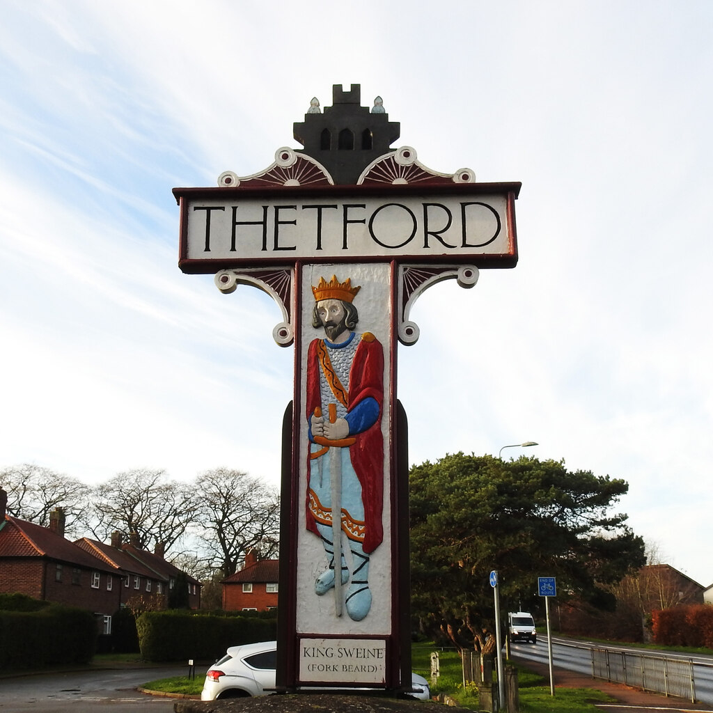 Thetford town sign - mortgage broker services