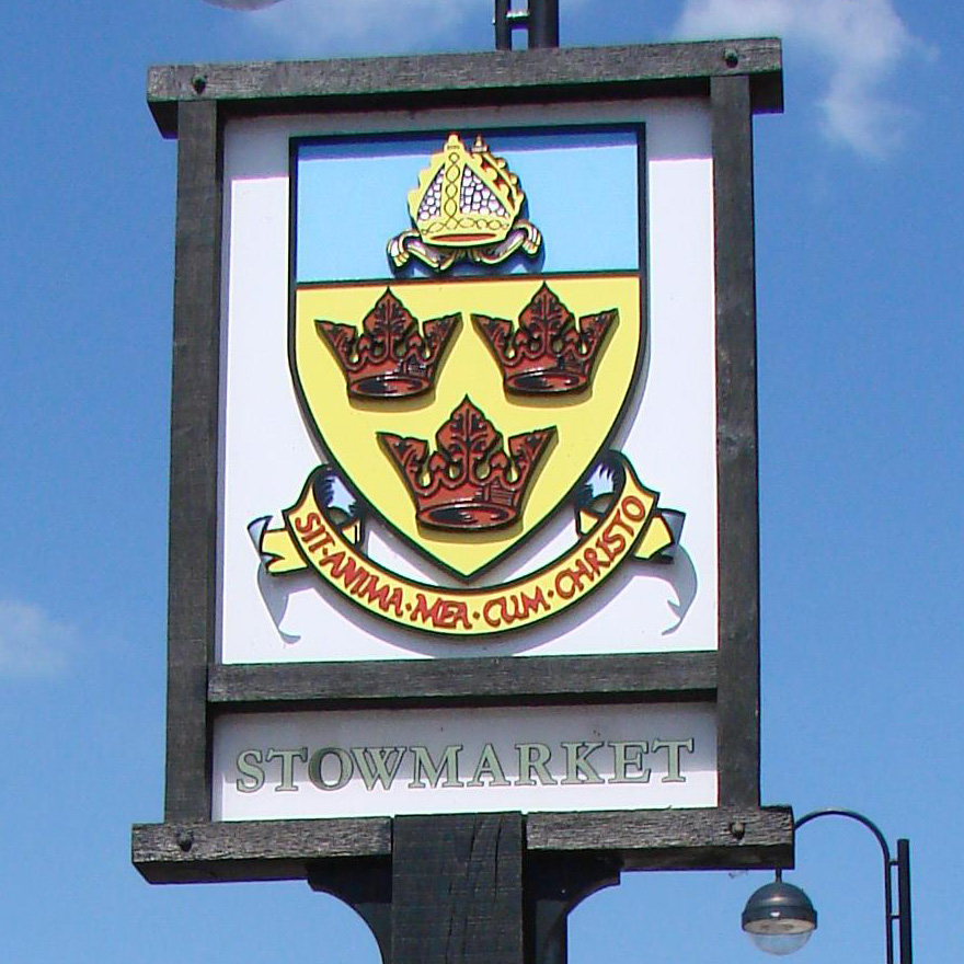 Stowmarket town sign - mortgage broker services